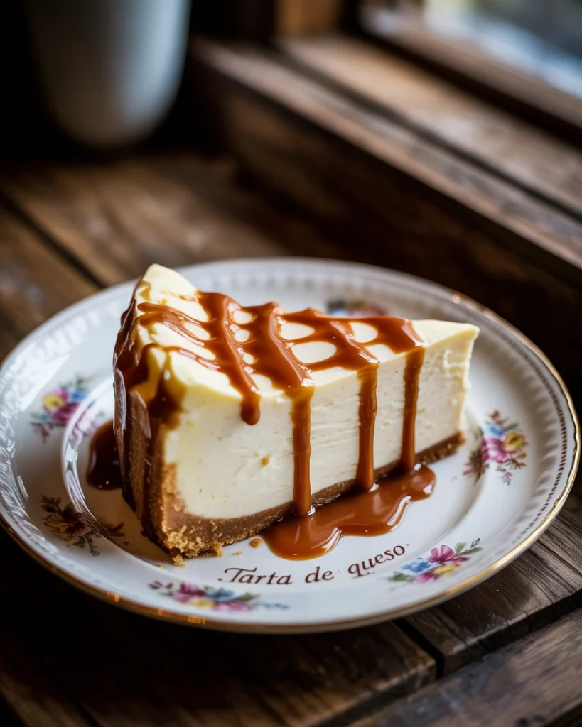 tarta de queso con leche condensada