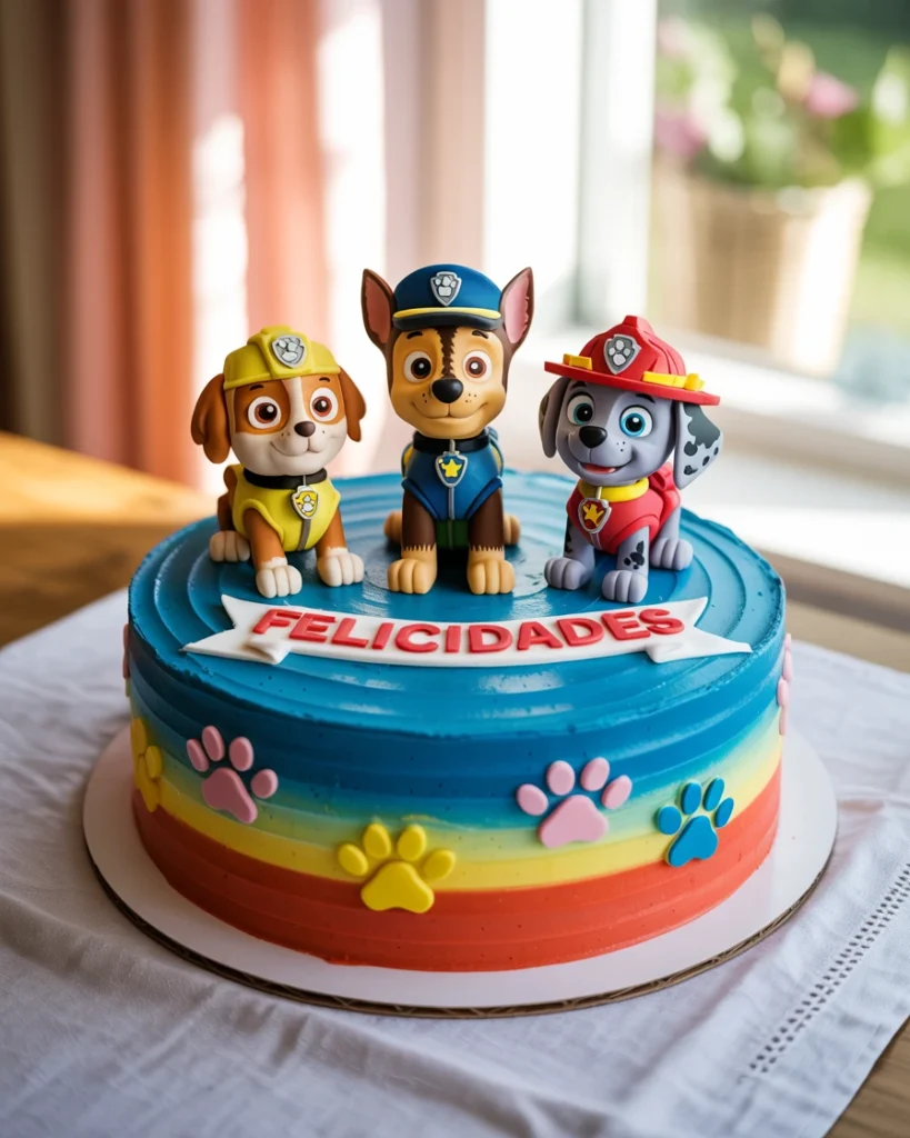 tarta patrulla canina