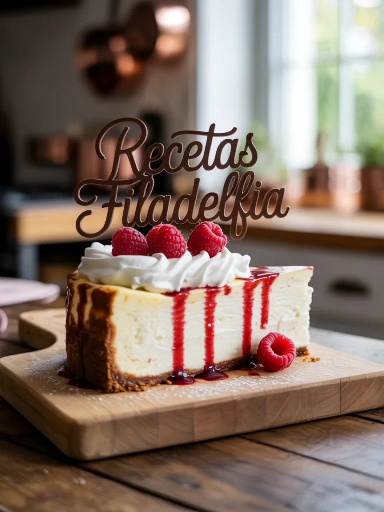 recetas filadelfia tarta de queso